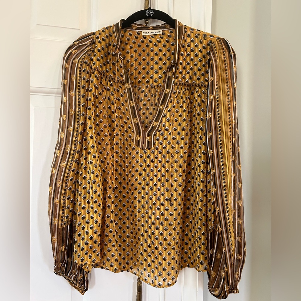 ULLA tunic blouse in 100% silk
